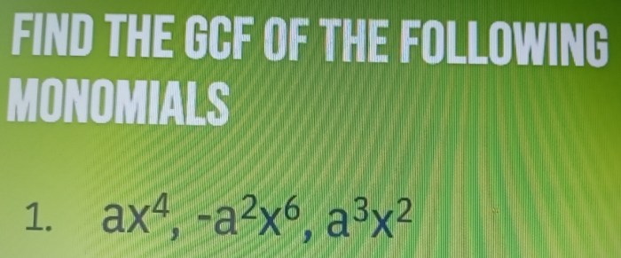 Solutions ncert algebraic mathematics expressions exercise class part gcf monomials find flexiprep next identities chapter